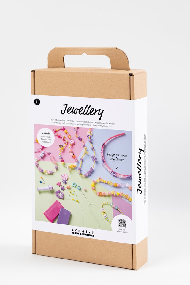 Produktbild 5 för Pysselset - Skapa smycken av lera & pärlor Creativ Company