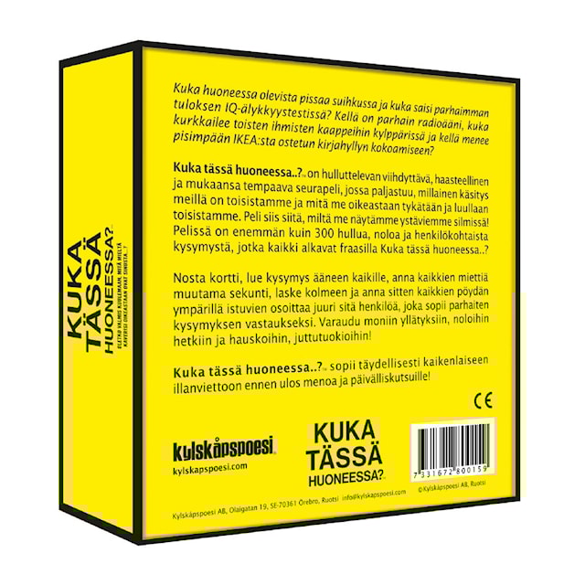 Tuotekuva 2 - Kuka Tässä Huoneessa (FI)