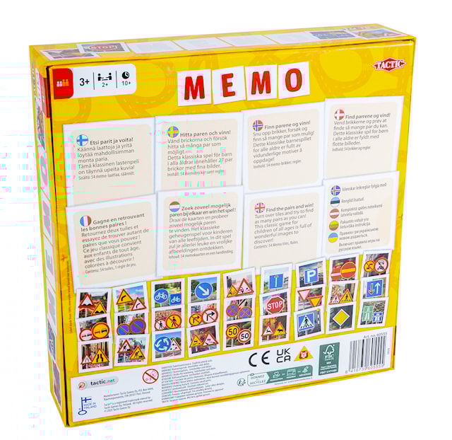 Produktbilde 5 for Memo Trafikkskilt Tactic