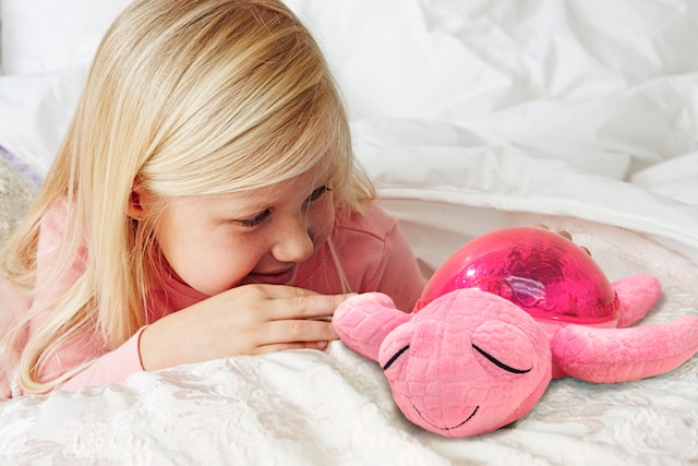 Produktbild 2 för CloudB Nattlampa Tranquil Turtle Rosa