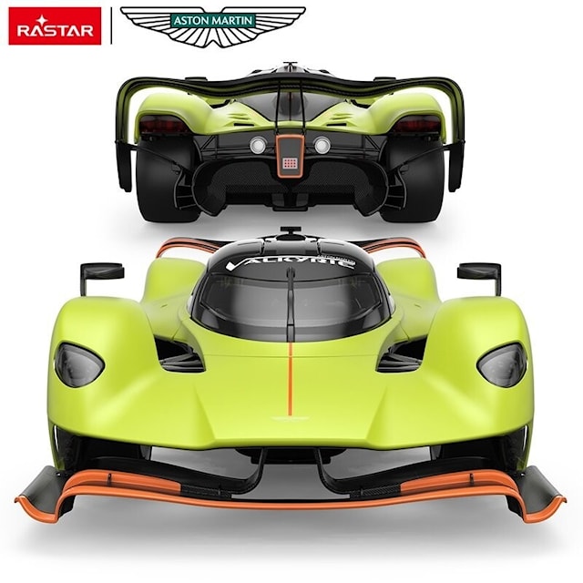 Produktbild 3 för Radiostyrd R/C 1:14 Aston Martin Valkyrie AMR Pro Green Rastar