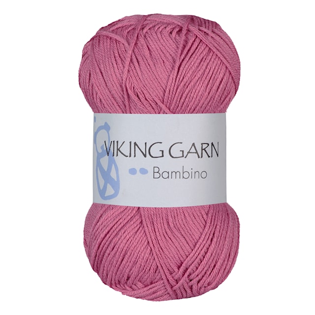 Bambino 50 g kirsikka Viking Garn