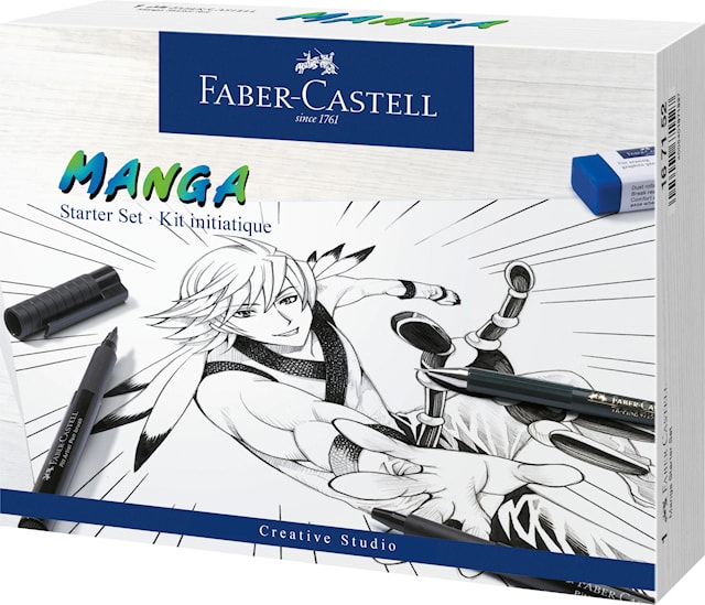 Produktbild 1 för Manga Starter Set Faber Castell