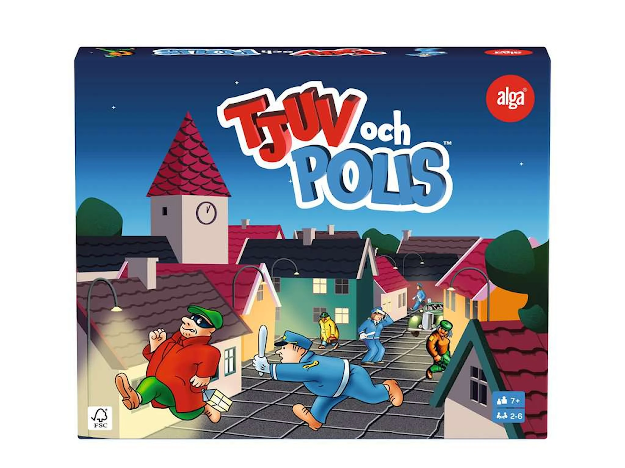 Produktbild för Tjuv och Polis, Alga (SE)