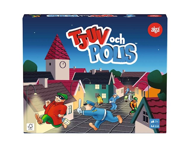 Produktbild 1 för Tjuv och Polis, Alga (SE)