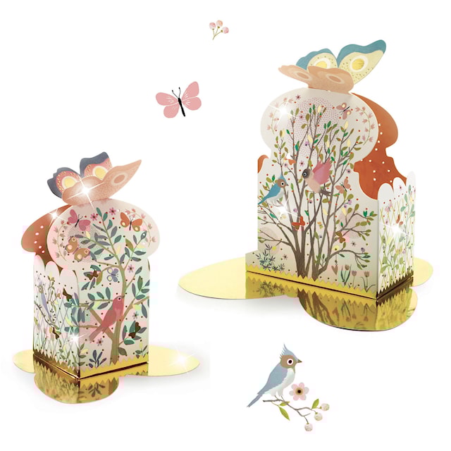 Produktbilde 1 for DIY-sett med to papirlykter Djeco