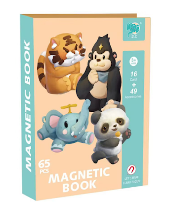 Produktbilde 1 for Magnetisk bok Jungelvert