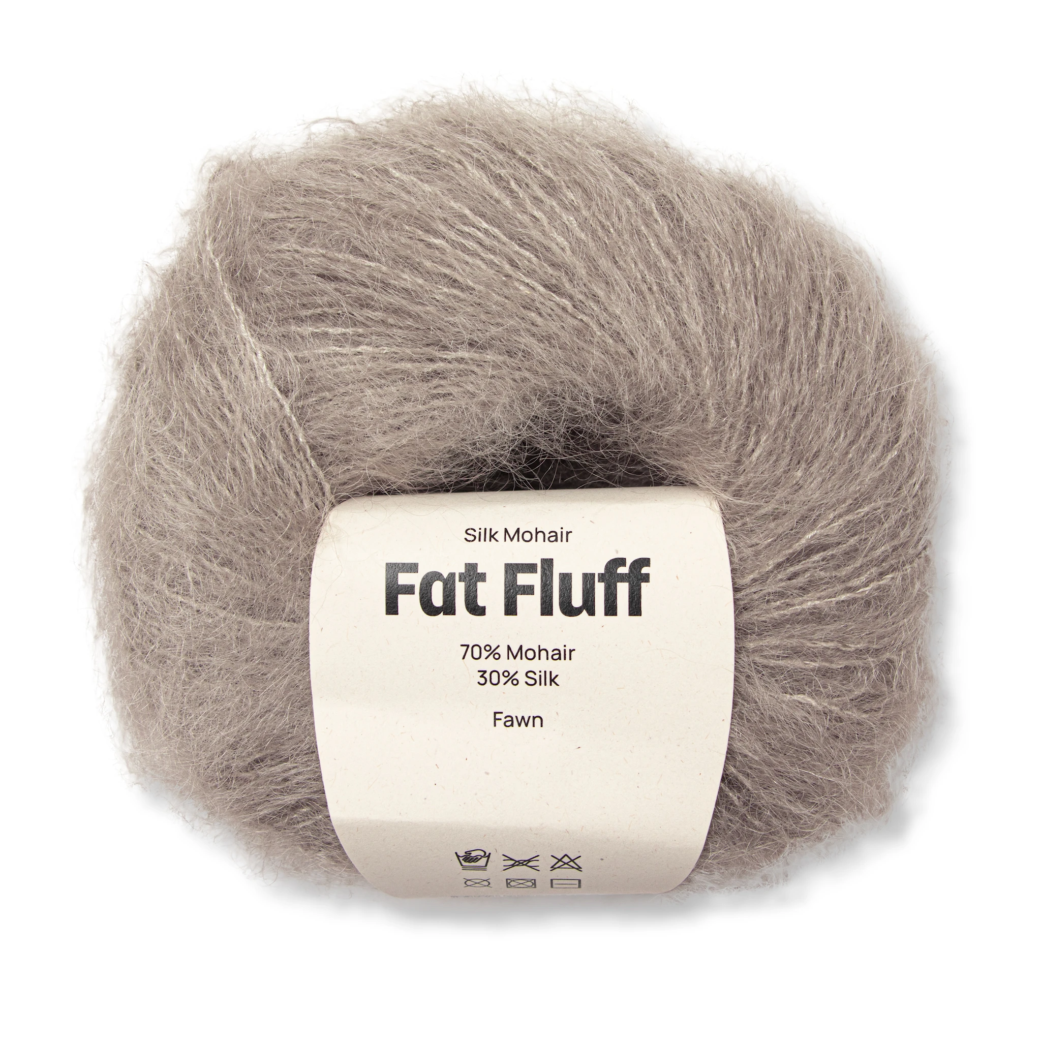 Produktbild för Silk Mohair Fat Fluff 25 gr Adlibris