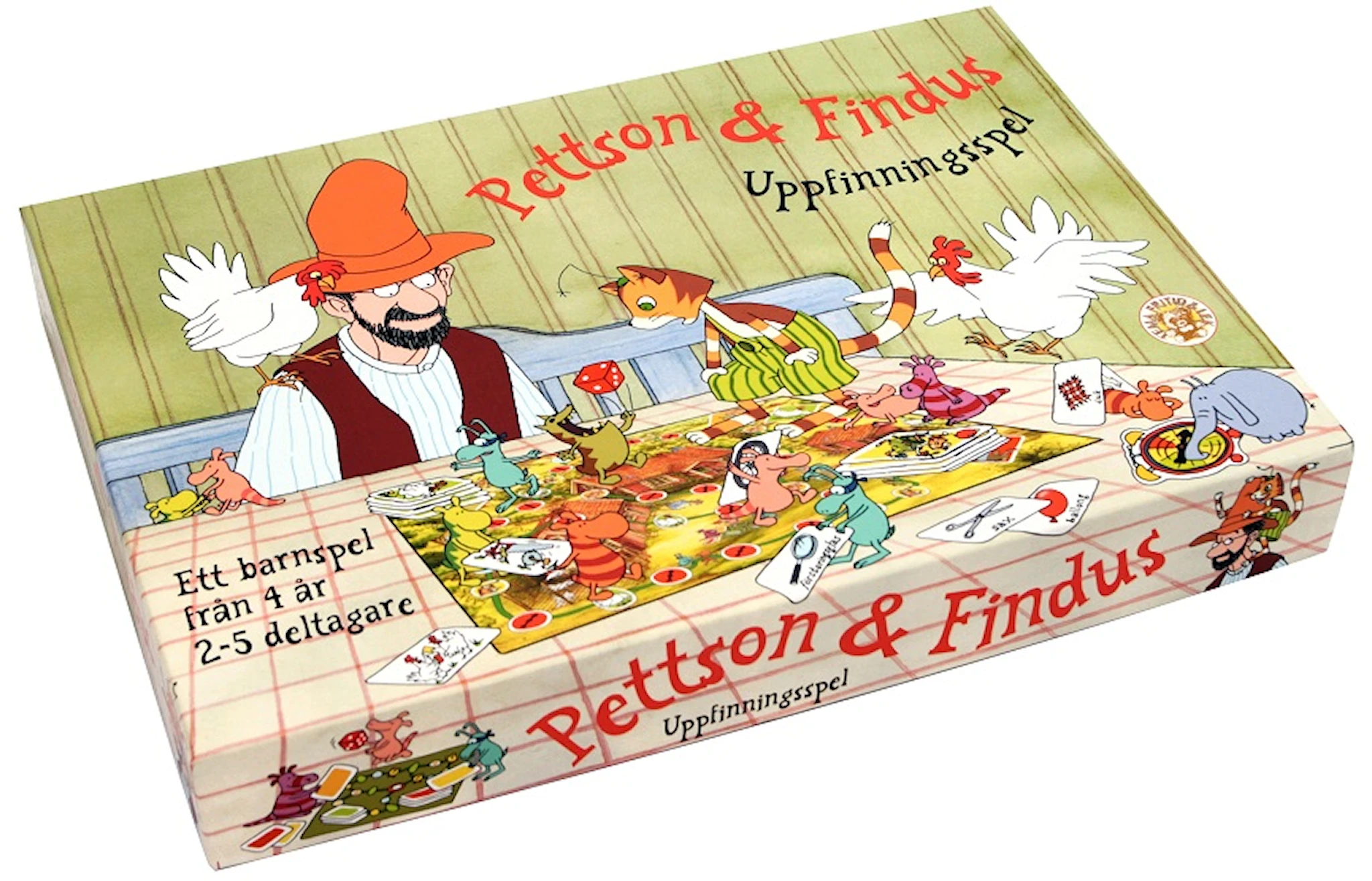 Produktbild för Pettson & Findus uppfinningsspel (SE)
