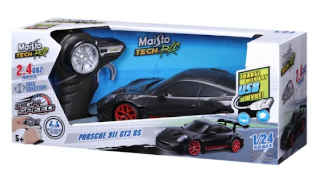 Produktbilde 3 for Premium fjernstyrt radiostyrt Porsche 911 GT3 RS 2,4 GHz 1:24 Maisto