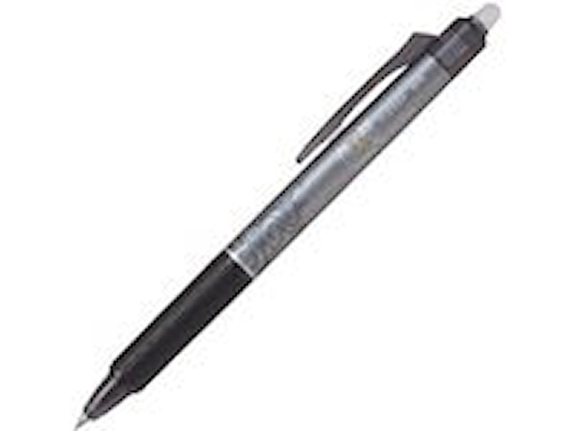 FriXion Clicker 0,5 mm Svart Utviskbar Pilot