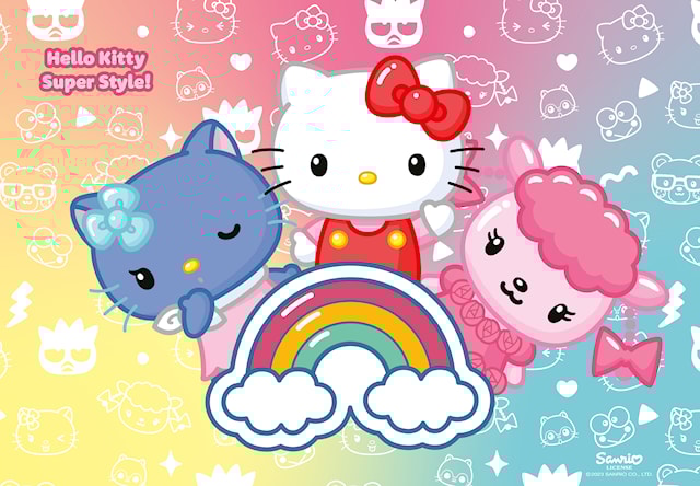 Produktbild 2 för Pussel Hello Kitty Super Style 2x24 bitar, Ravensburger