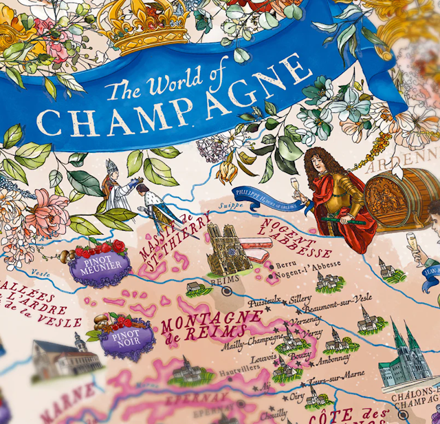 Produktbilde 6 for Vinpuslespill - Champagne 1000 brikker Water and Wines