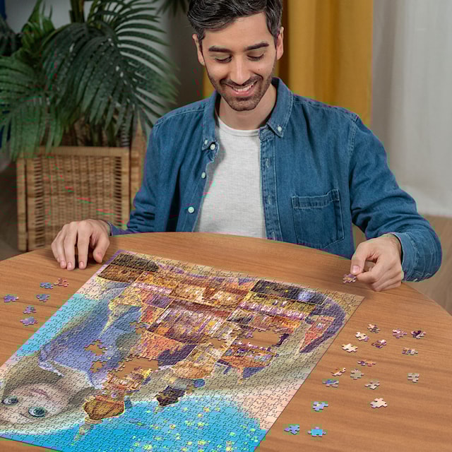 Tuotekuva 3 - Disney Castles Rapunzel Palapelit 1000 palaa, Ravensburger
