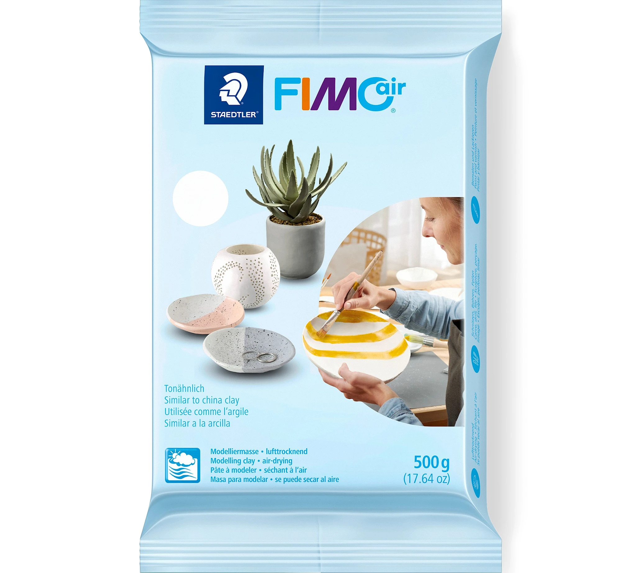 Produktbilde for FIMO Air modelleringsmasse 500g hvit Staedtler