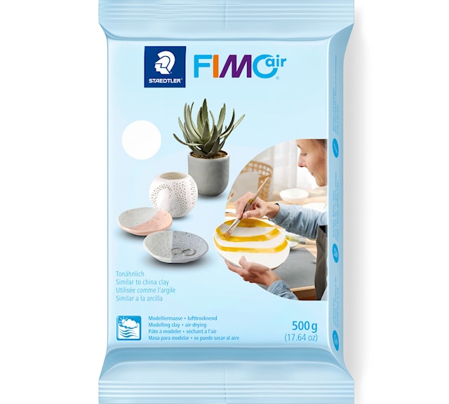 Tuotekuva 1 - FIMO Air muovailumassa 500g valkoinen Staedtler