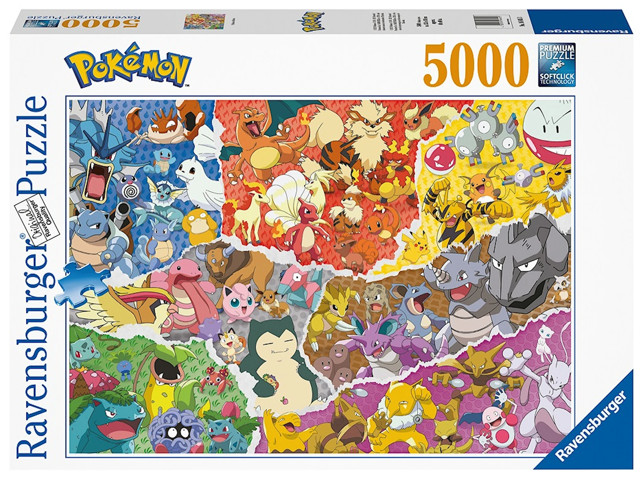 Produktbilde for Pokémon Allstars Puslespill 5000 brikker Ravensburger