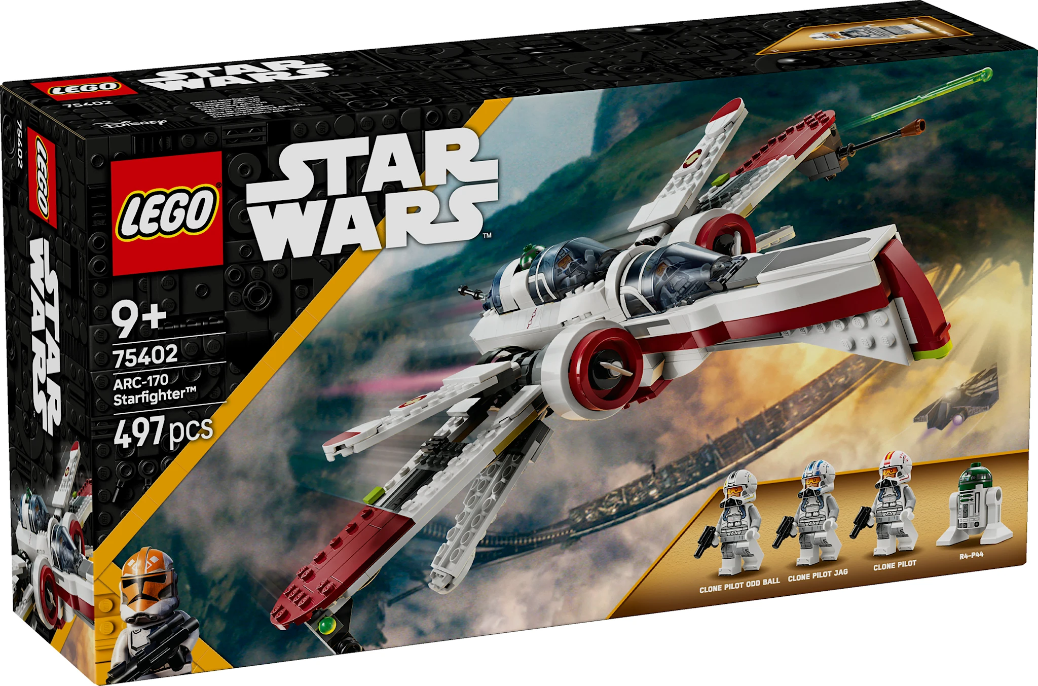 Tuotekuva ille ARC-170‑tähtihävittäjä LEGO® Star Wars™ (75402)