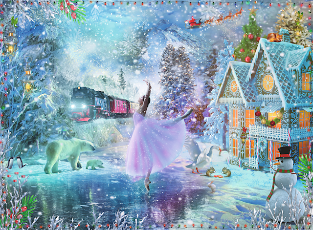 Tuotekuva 2 - Winter Wonderland Palapelit 300 palaa Ravensburger
