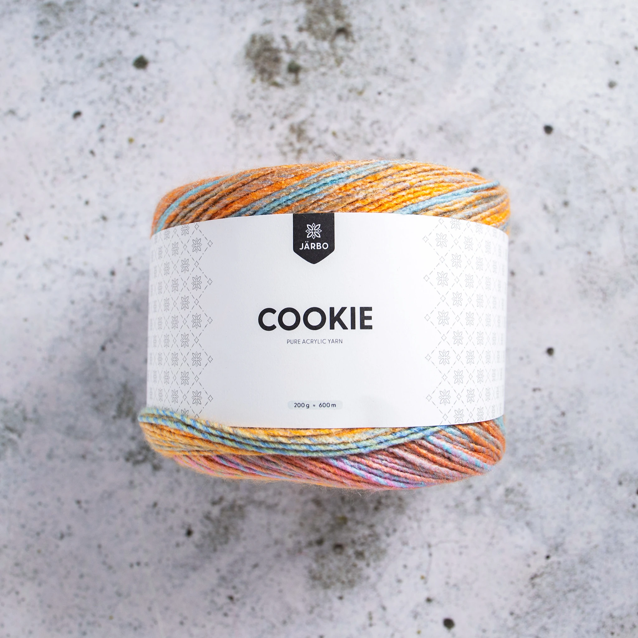 Produktbilde for Cookie Garn Akryl 200 g Järb