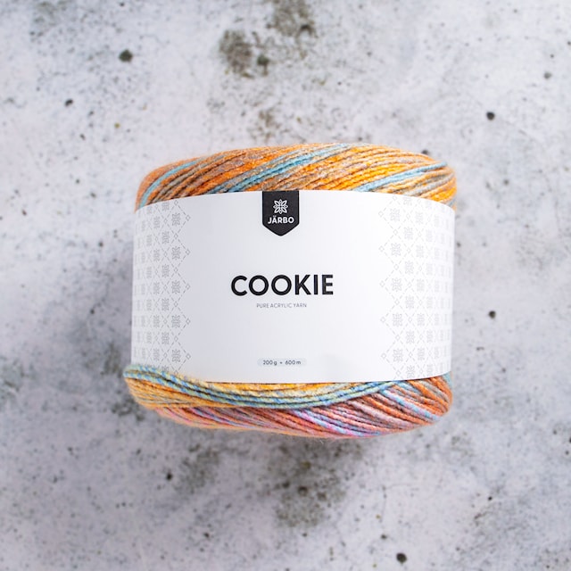 Cookie garn akryl 200g Lozenge (46226) Järbo