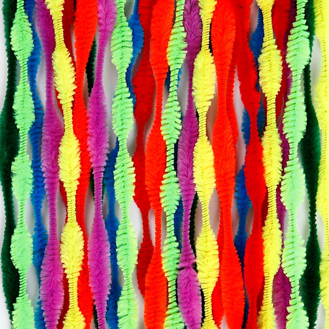 Produktbilde 5 for Piperenser, Figurklipte, L: 30 cm, tykkelse 5-12 mm, ass. farger, 28 ass./ 1 pk.