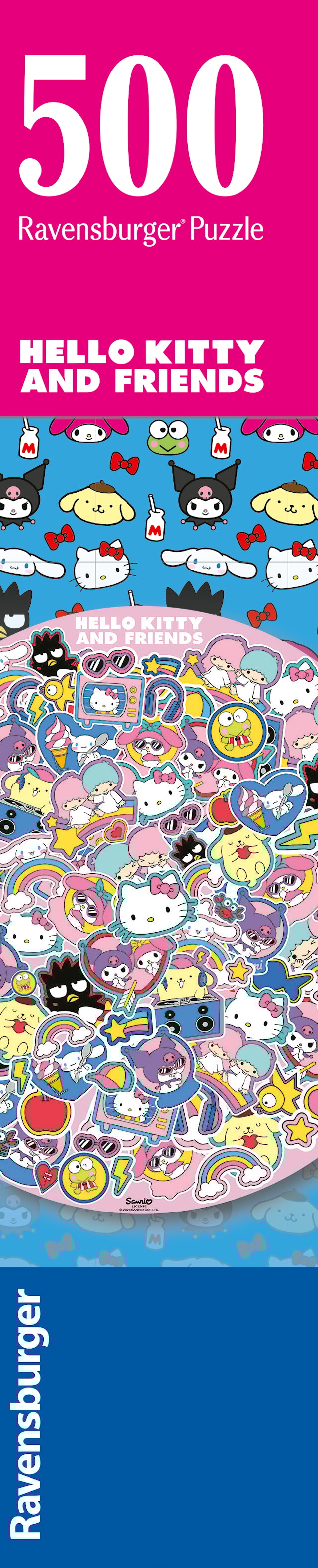 Produktbilde 6 for Hello Kitty Circular Puslespill  500 brikker, Ravensburger