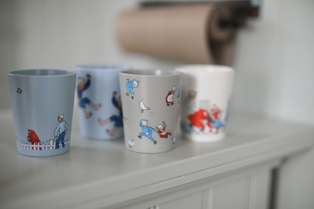 Produktbild 2 för Emil i Lönneberga Samlarkoppar 4-pack Rätt Start