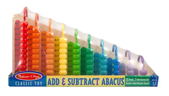 Tuotekuva 4 - Melissa & Doug Helmitaulu Plus & Miinus