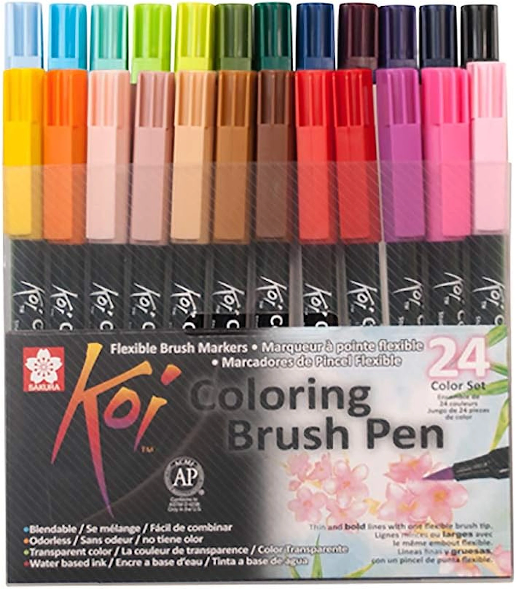 Produktbild för Sakura Koi Coloring Brush Pen 24-set
