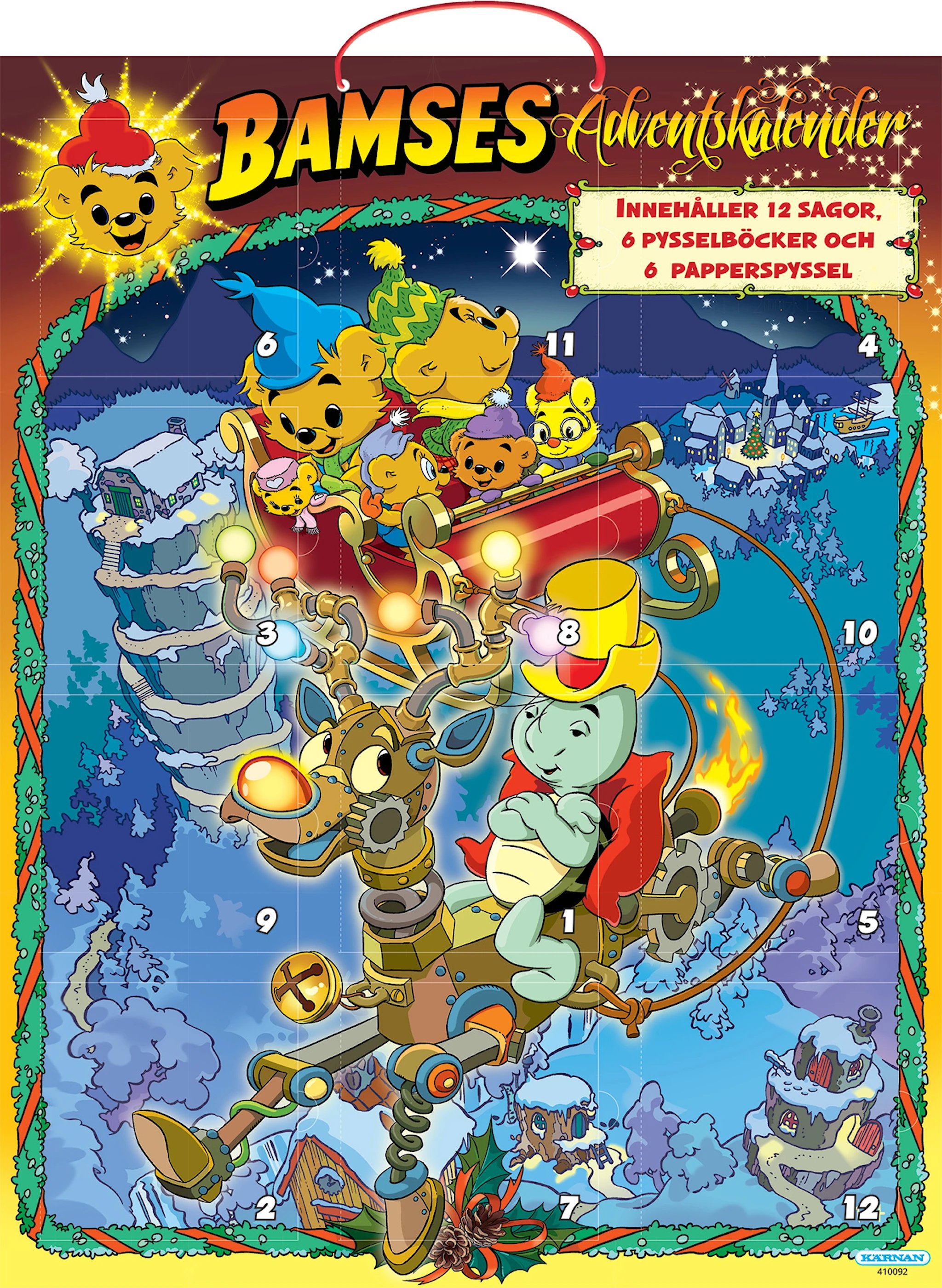 Produktbilde for Adventskalender Bamse (SE)