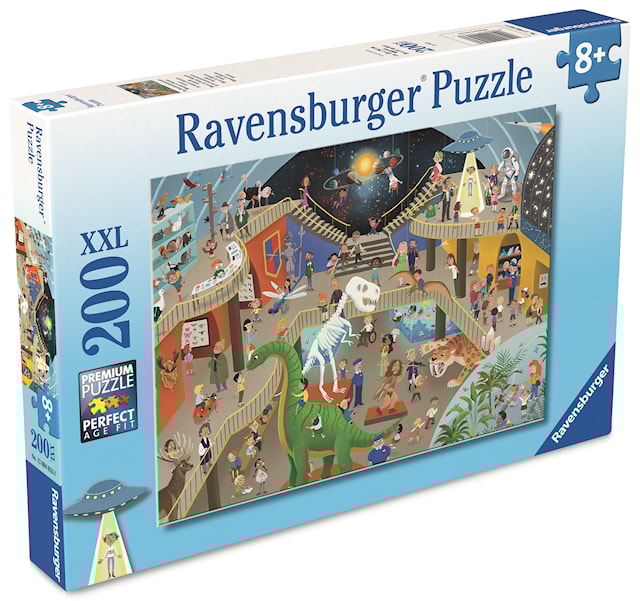 Produktbild 3 för In The Natural History Museum Pussel 200 Bitar, Ravensburger