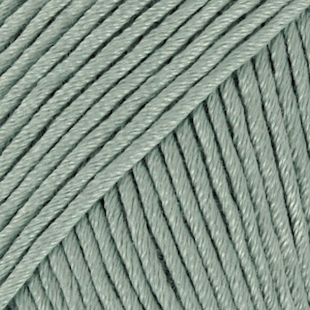 Muskat Puuvillalanka 50 g Sage Green (80) Drops Drops