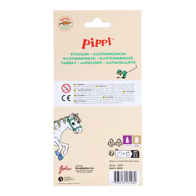 Tuotekuva 2 - Tarroja Pippi
