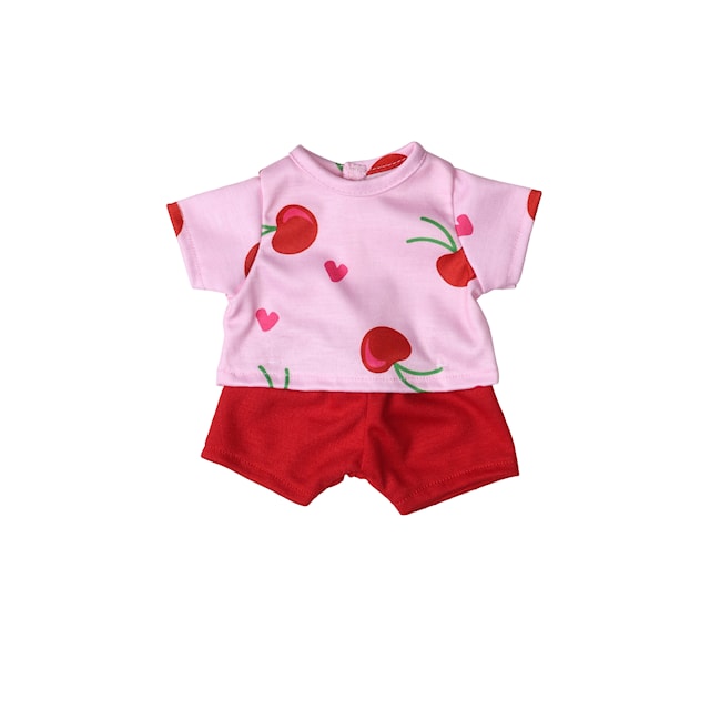 Shortsit ja t-paita nukeille 28-35 cm Lillan & Friends