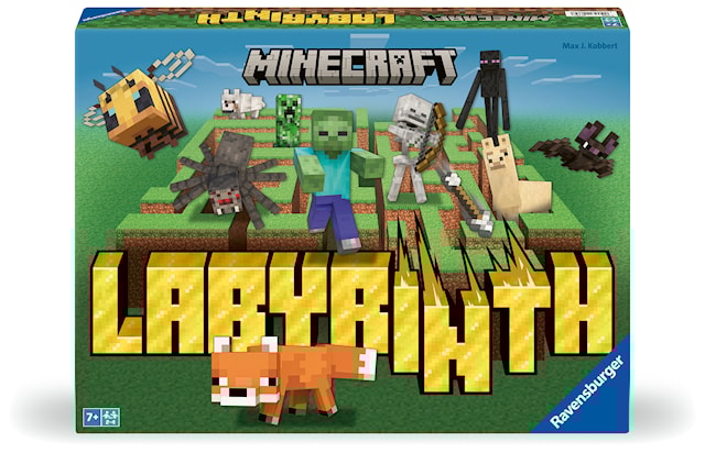 Produktbild 1 för Minecraft Labyrinth SV/NO/FI/DA, Ravensburger