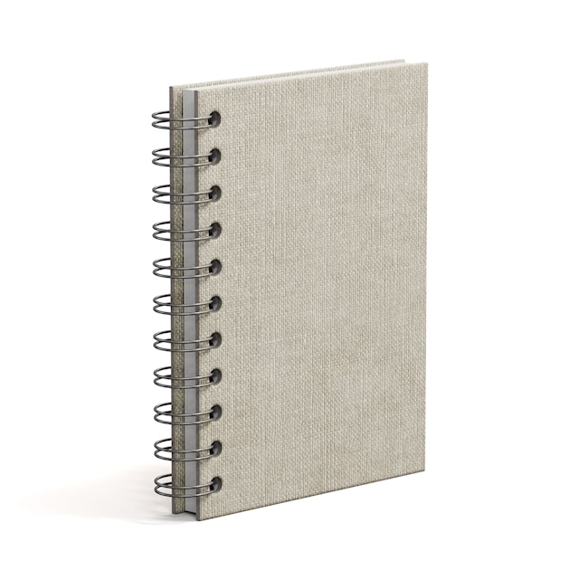 Produktbild 2 för Anteckningsbok A6 Olinjerad Linen 90 Blad Bigso Box of Sweden