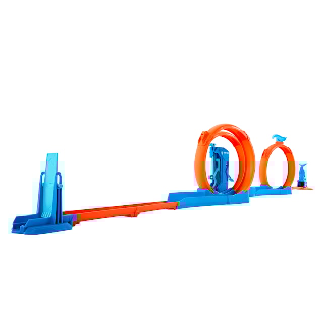 Produktbild 3 för Hot Wheels Track Creator Triple Loop Frenzy