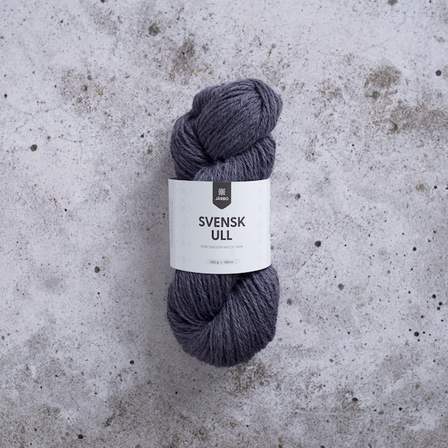 Svensk Ull 3 tr 100 g Plum Harvest Järbo