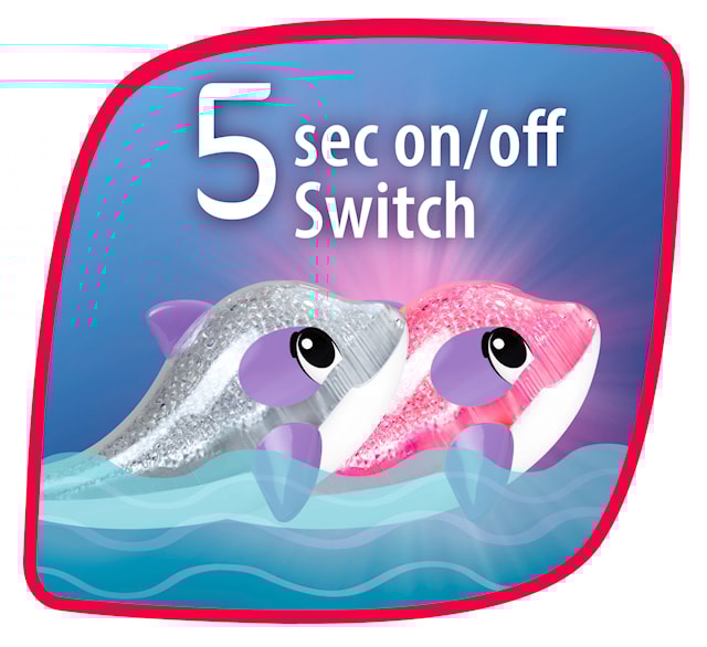 Produktbilde 8 for Glitrende delfin med magisk lys ABC