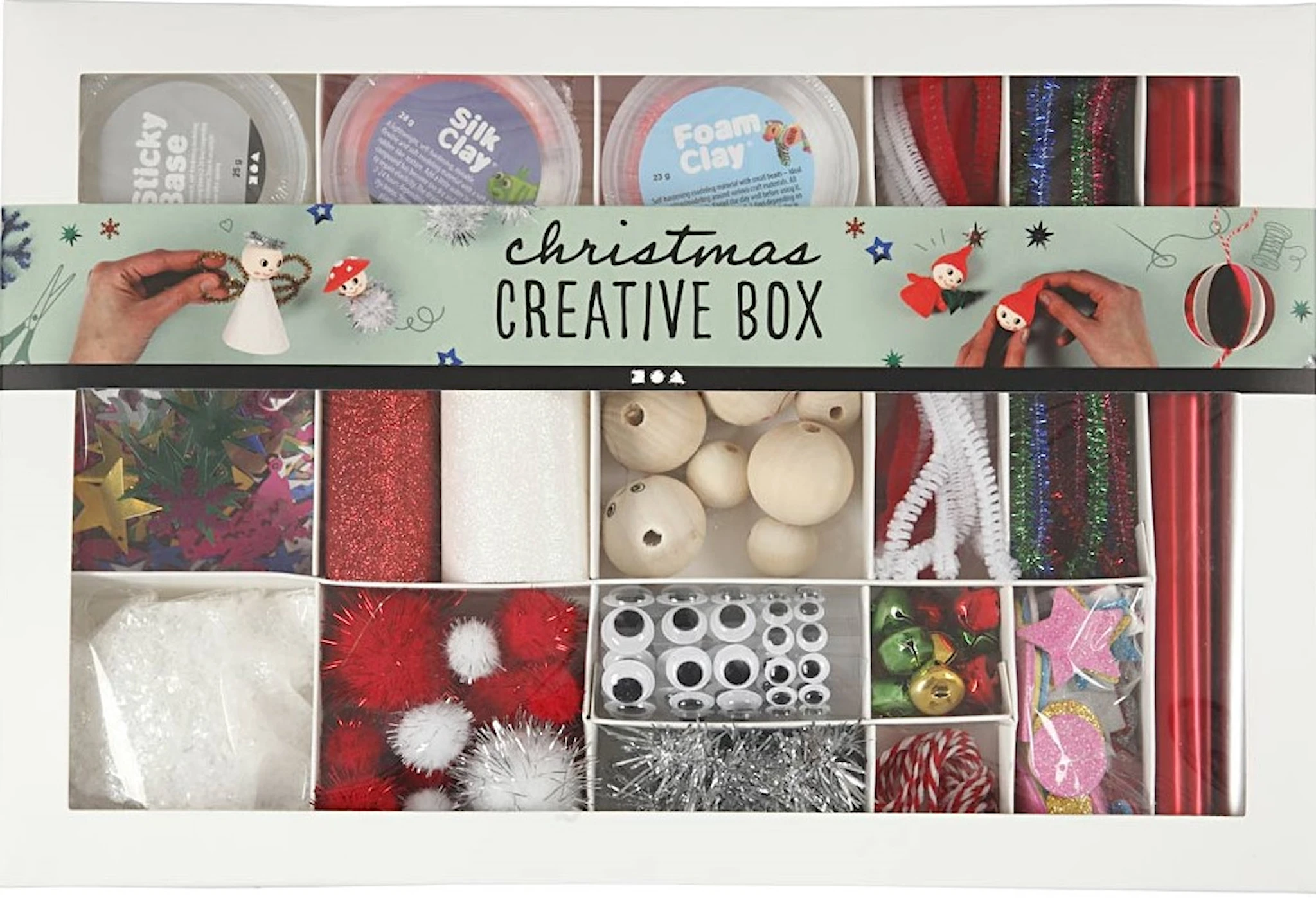 Produktbild för Pyssellåda Magisk Jul Creativ Company