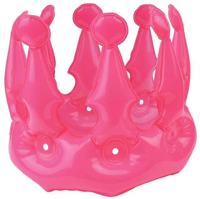 Produktbild 1 för Krona uppblåsbar i rosa 1-pack Legami