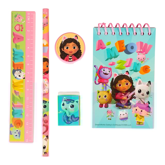 Produktbilde 3 for Gabbys Dollhouse Tegnesett 5 deler