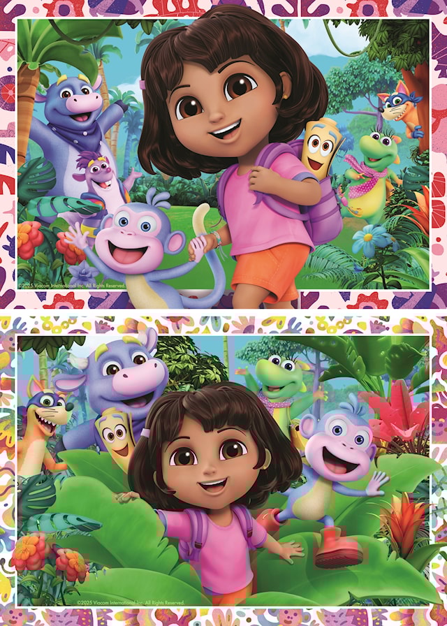 Tuotekuva 2 - Dora the Explorer 2x24p Ravensburger