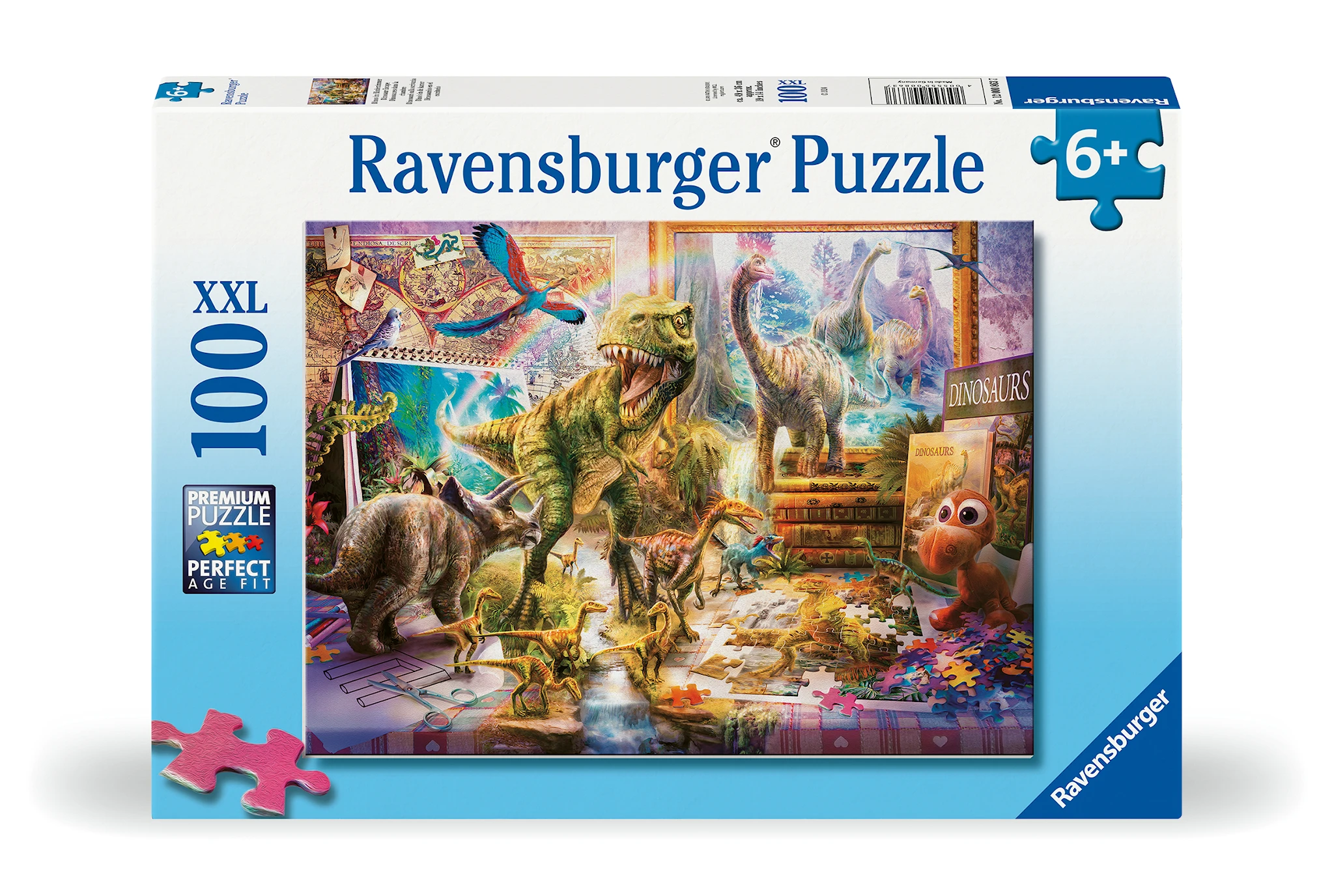 Tuotekuva ille Palapelit Dino Toys Come To Life 100 XXL palaa, Ravensburger