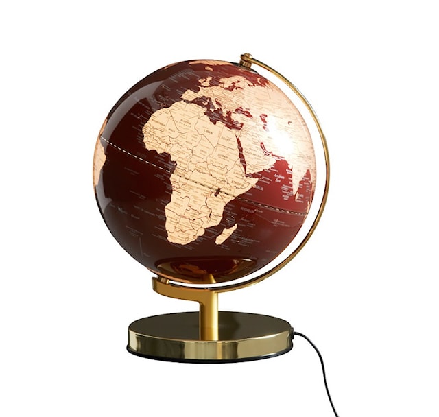 Produktbild 1 för Jordglob Lampa Röd