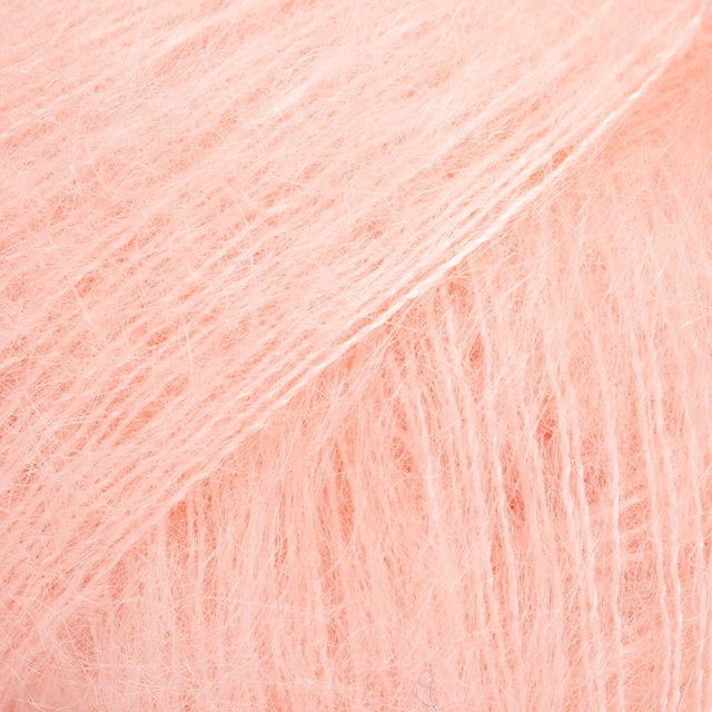 Kid- Silk Uni Colour Lanka Silk Mohair 25 g light peach 53 Drops