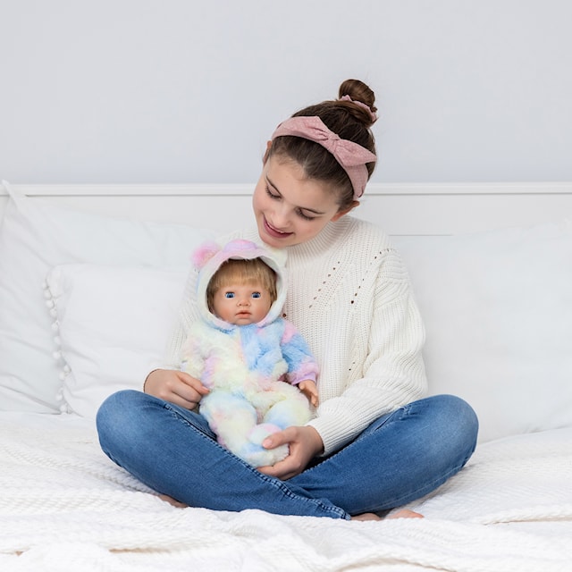 Produktbild 3 för Rainbow Teddy Outfit Tiny Treasures