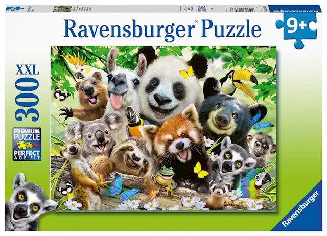 Produktbilde 2 for Wildlife-Selfie, Puslespill, 300 brikker, Ravensburger