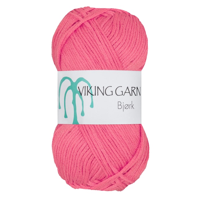 Bjørk Garn Bomullsmix 50 g Aprikos 552 Viking Garn